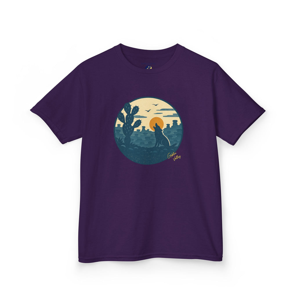 Boys Goblin Valley Desert Graphic Tee – Utah Hoodoo Cactus Sunset Nature Shirt sizes 5-14