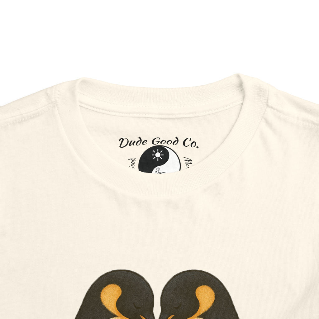 Toddler Tee - 'Loved' Penguin Family Cute Baby Shirt