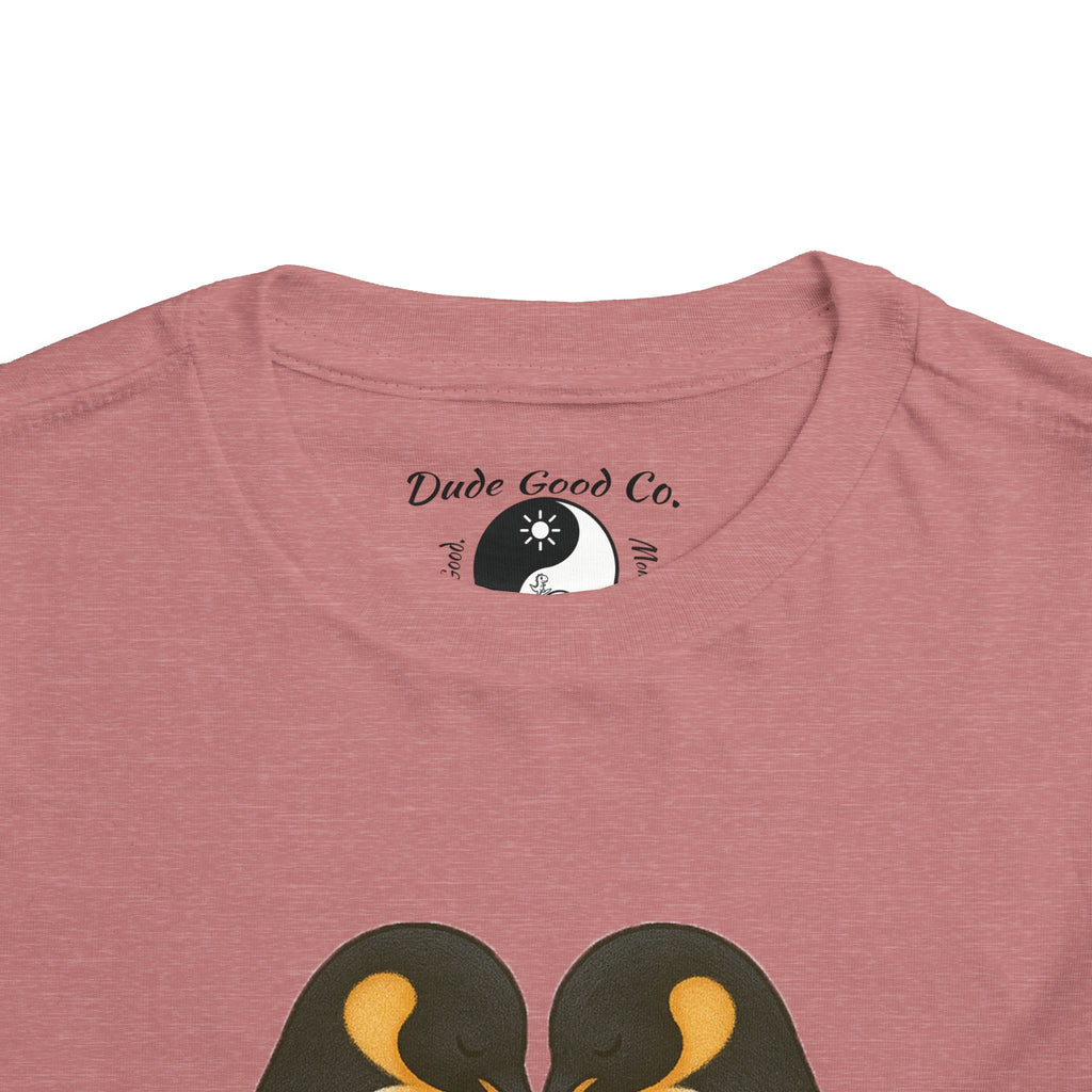 Toddler Tee - 'Loved' Penguin Family Cute Baby Shirt