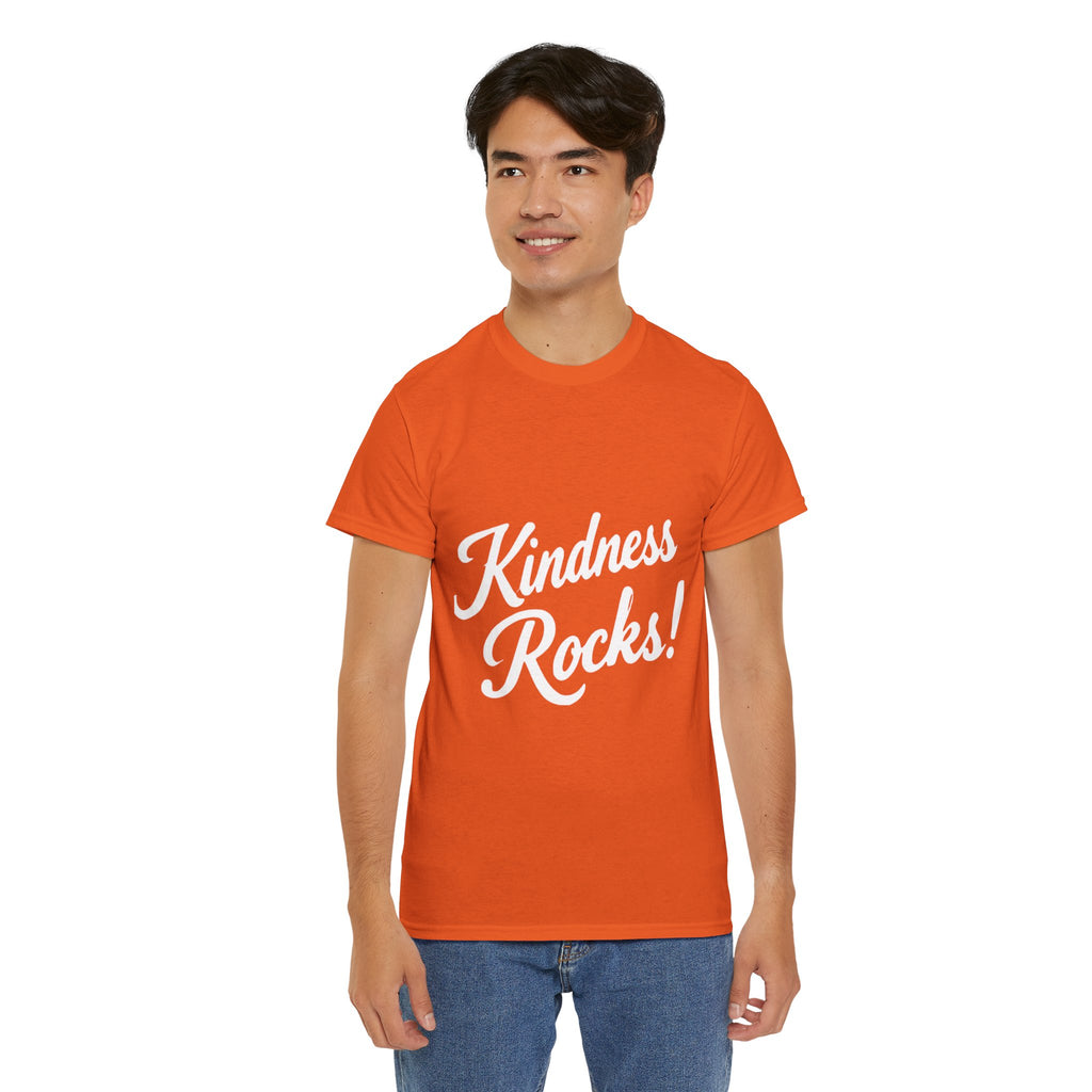 Kindness Rocks! Teen/Adult T‑Shirt — Positive Message Graphic Tee