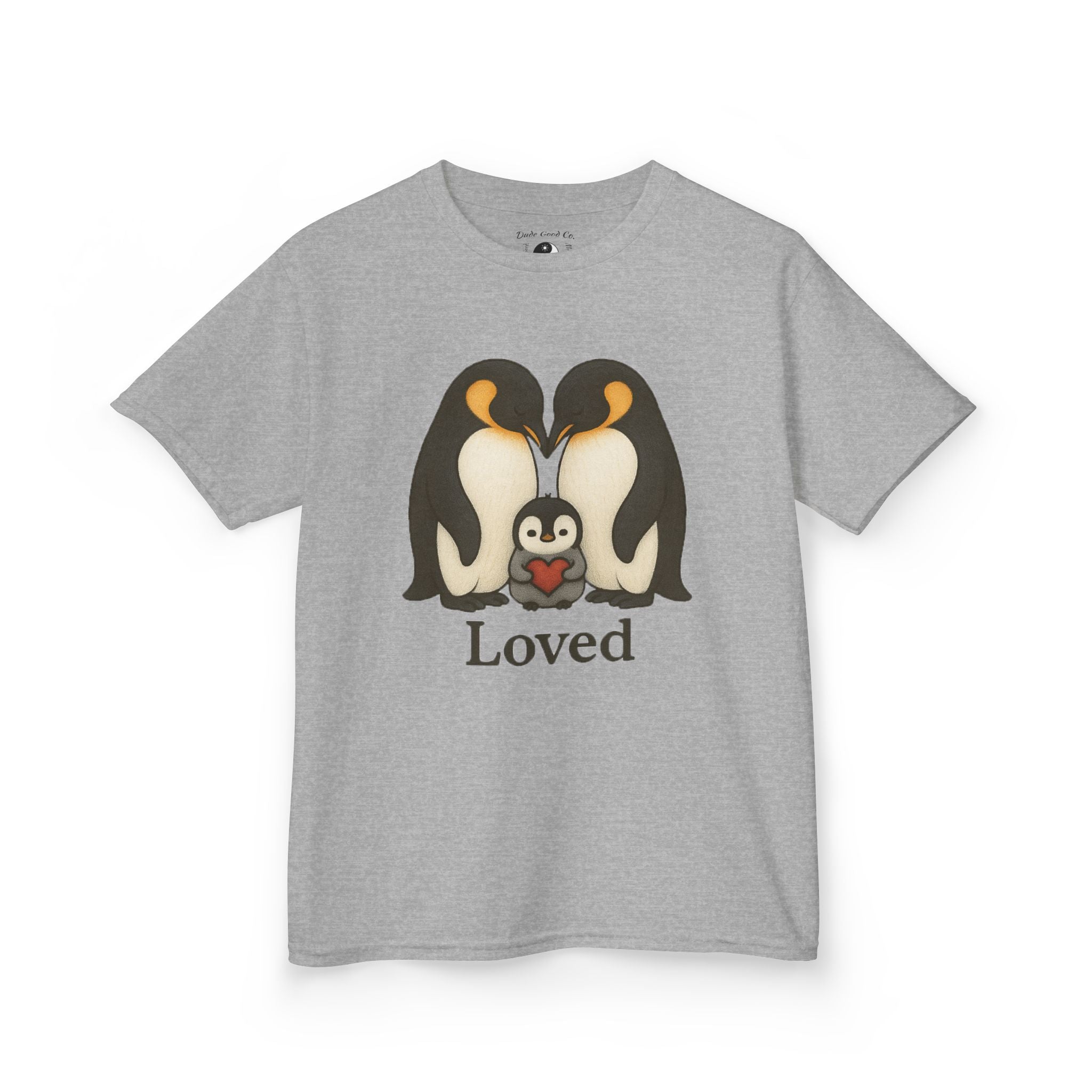 Kids Loved Penguin Graphic Tee--Boy or Girl who loves Penguins