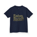 Kids Tee — "Kindness Rocks!!" Positive Message Shirt