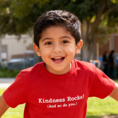 Kindness Rocks! (And so do you.) size 2 3 4 5 Toddler Tee