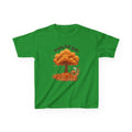 Kids Tee — "Happy Fall Y’all" Fox Autumn Tree & Leaves Shirt