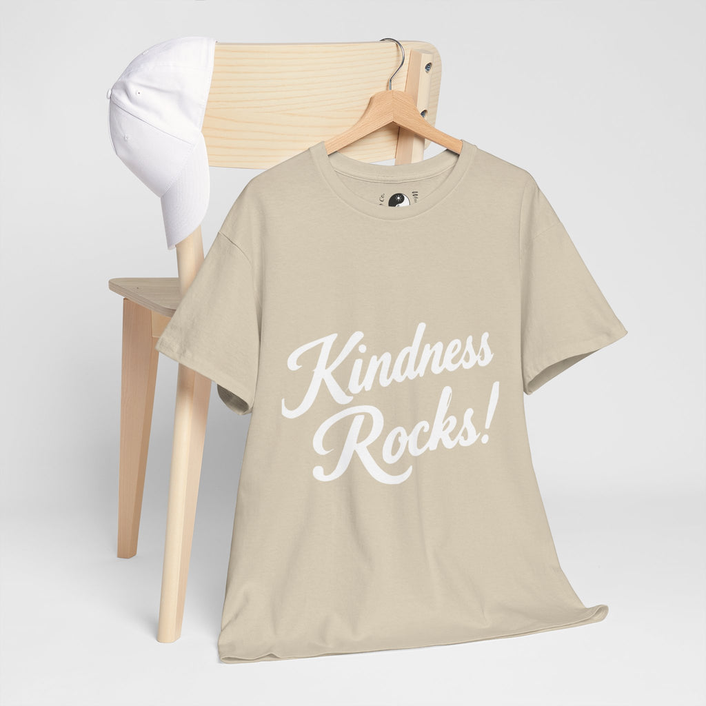 Kindness Rocks! Teen/Adult T‑Shirt — Positive Message Graphic Tee