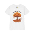 Youth Tee - "Happy Fall Y'all" Autumn Tree Kids Shirt