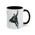 Real Super Heroes Bring Snacks! Super D Coffee/Hot Chocolate Mug: 12 Colors 11oz/15oz Ceramic Superhero Novelty Gift Cup 
