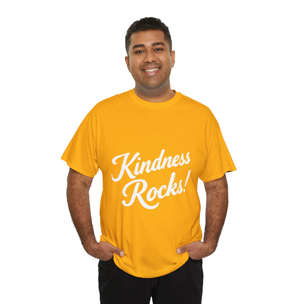 Kindness Rocks! Teen/Adult T‑Shirt — Positive Message Graphic Tee