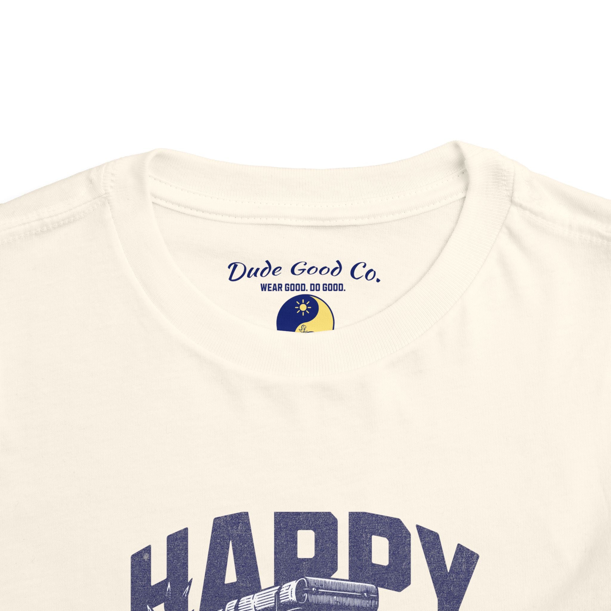 Happy Camper Panda Toddler Tee