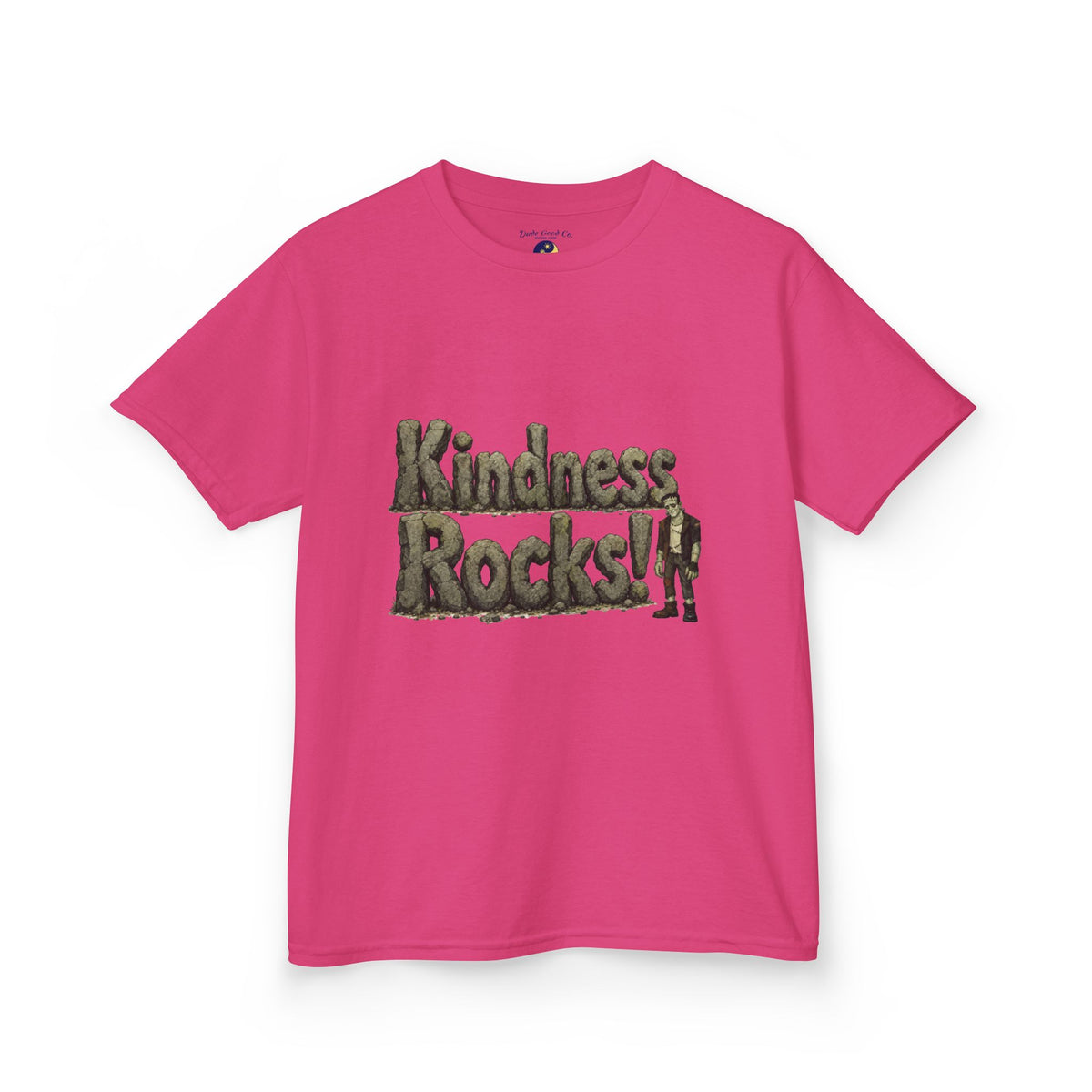 Kids Tee — "Kindness Rocks!!" Positive Message Shirt