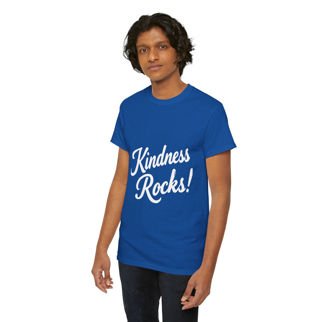 Kindness Rocks! Teen/Adult T‑Shirt — Positive Message Graphic Tee