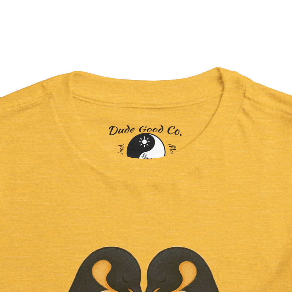 Toddler Tee - 'Loved' Penguin Family Cute Baby Shirt