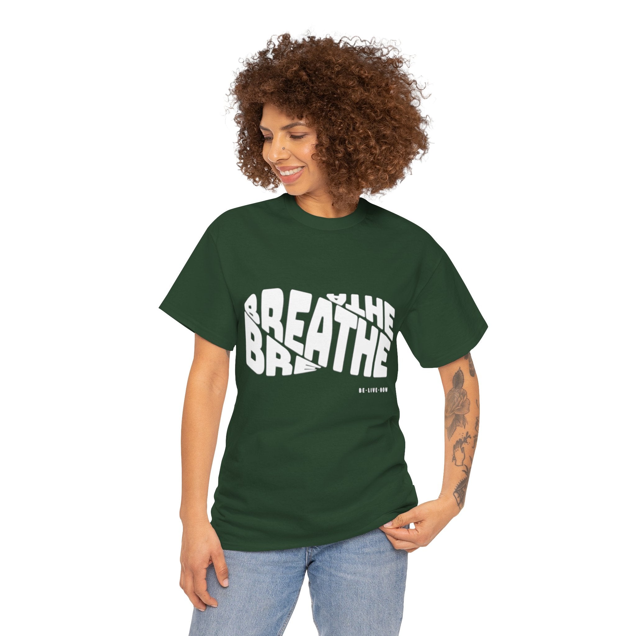 Breathe Vortex Graphic Tee | Teen 14 15 16 17 18 & up/Adult | Soft Cotton Inspirational T-Shirt