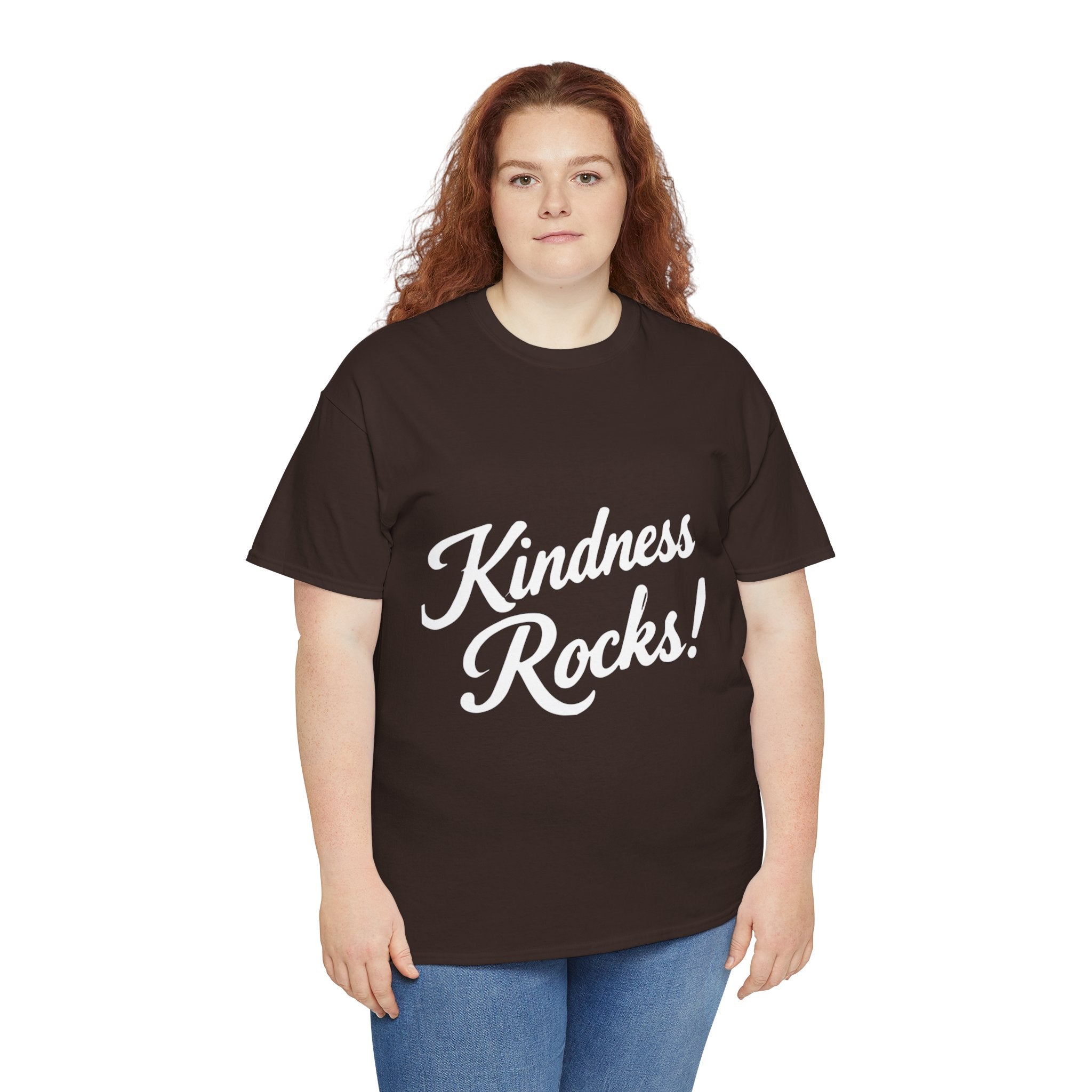Kindness Rocks! Teen/Adult T‑Shirt — Positive Message Graphic Tee