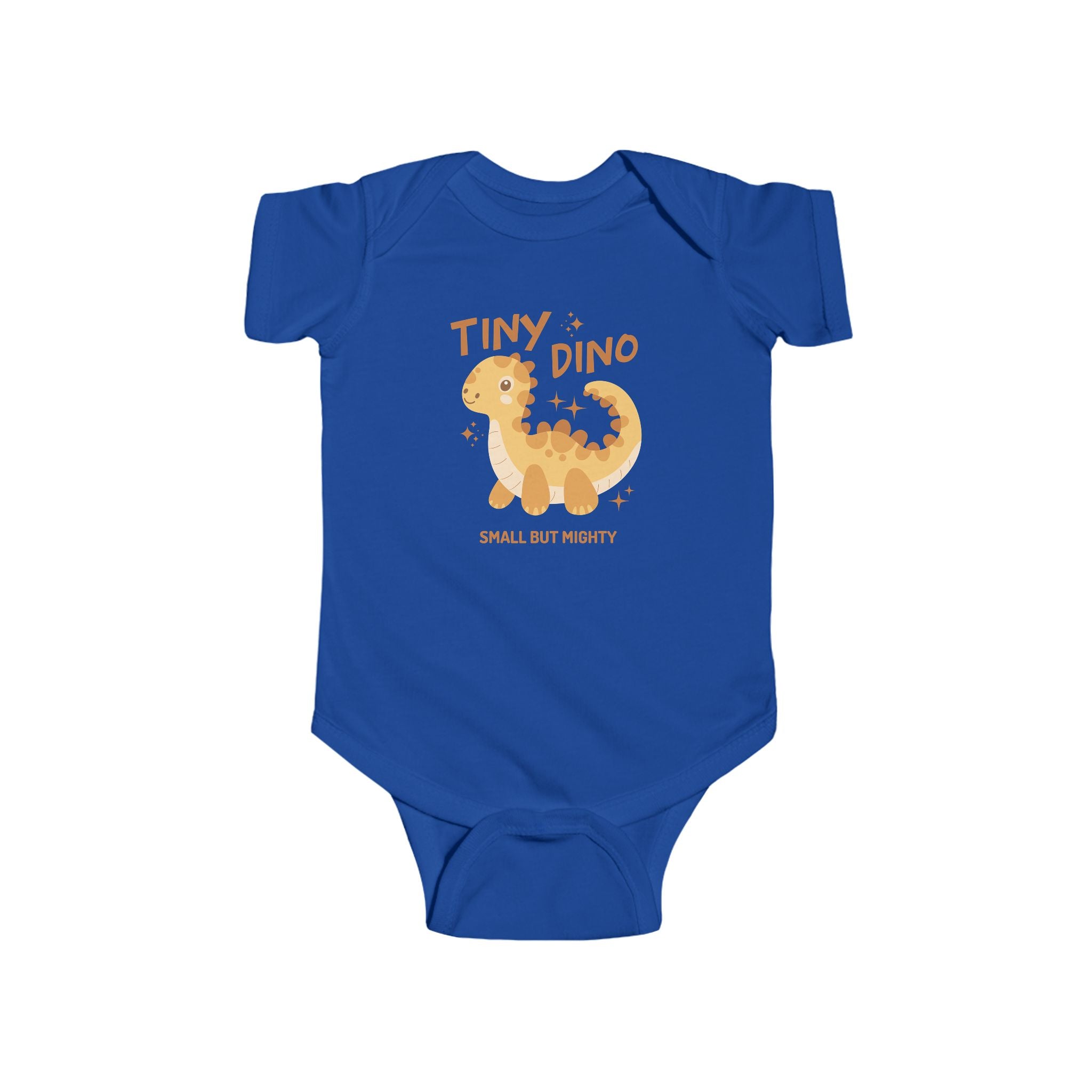 Tiny Dino Baby Bodysuit - "Tiny Dino" Cute Infant Onesie (Small But Mighty)