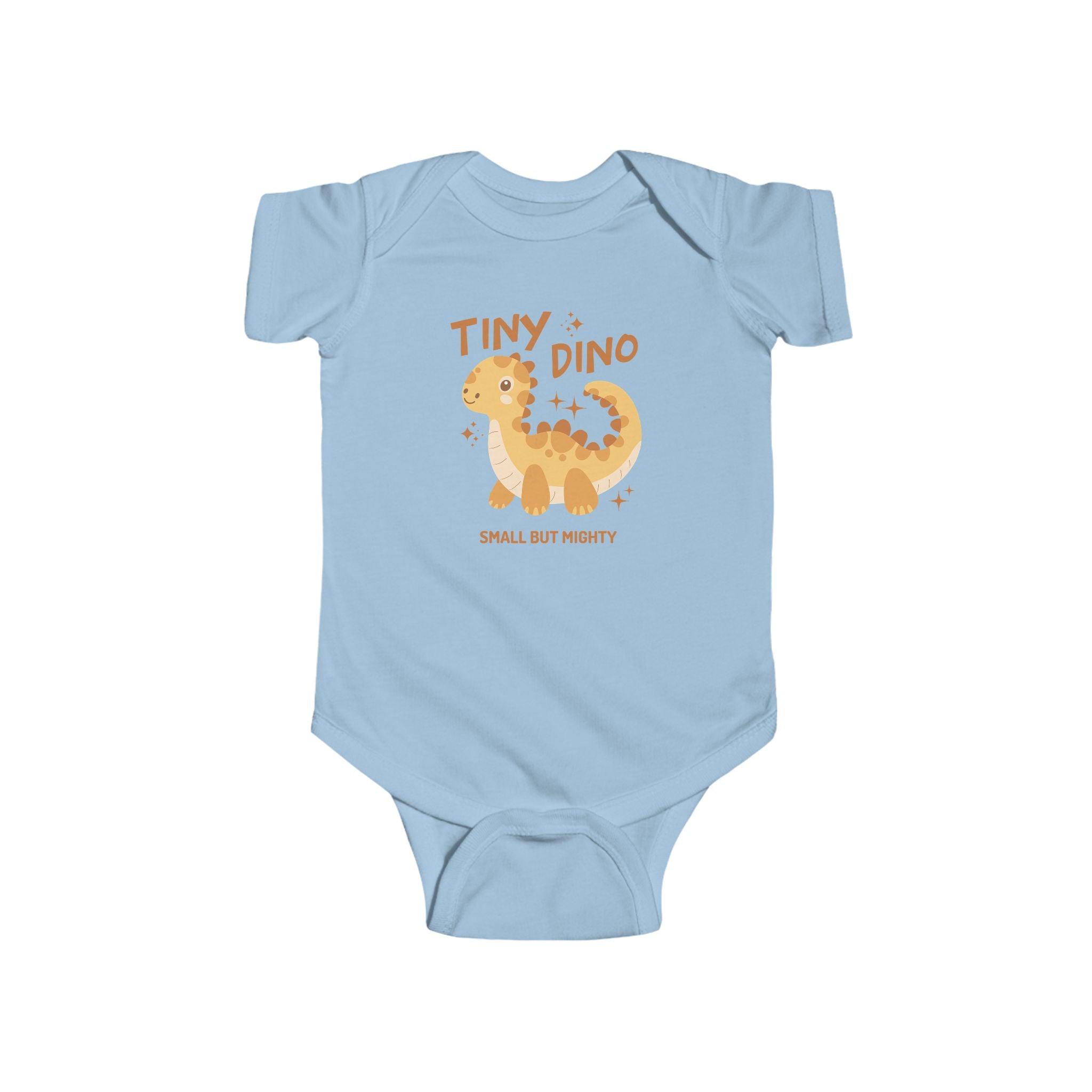 Tiny Dino Baby Bodysuit - "Tiny Dino" Cute Infant Onesie (Small But Mighty)