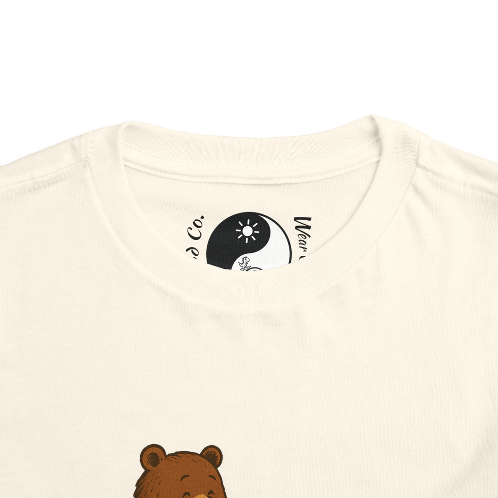 Campfire Friends Tee — Toddler/Young Child Bear, Fox & Raccoon Camping Shirt