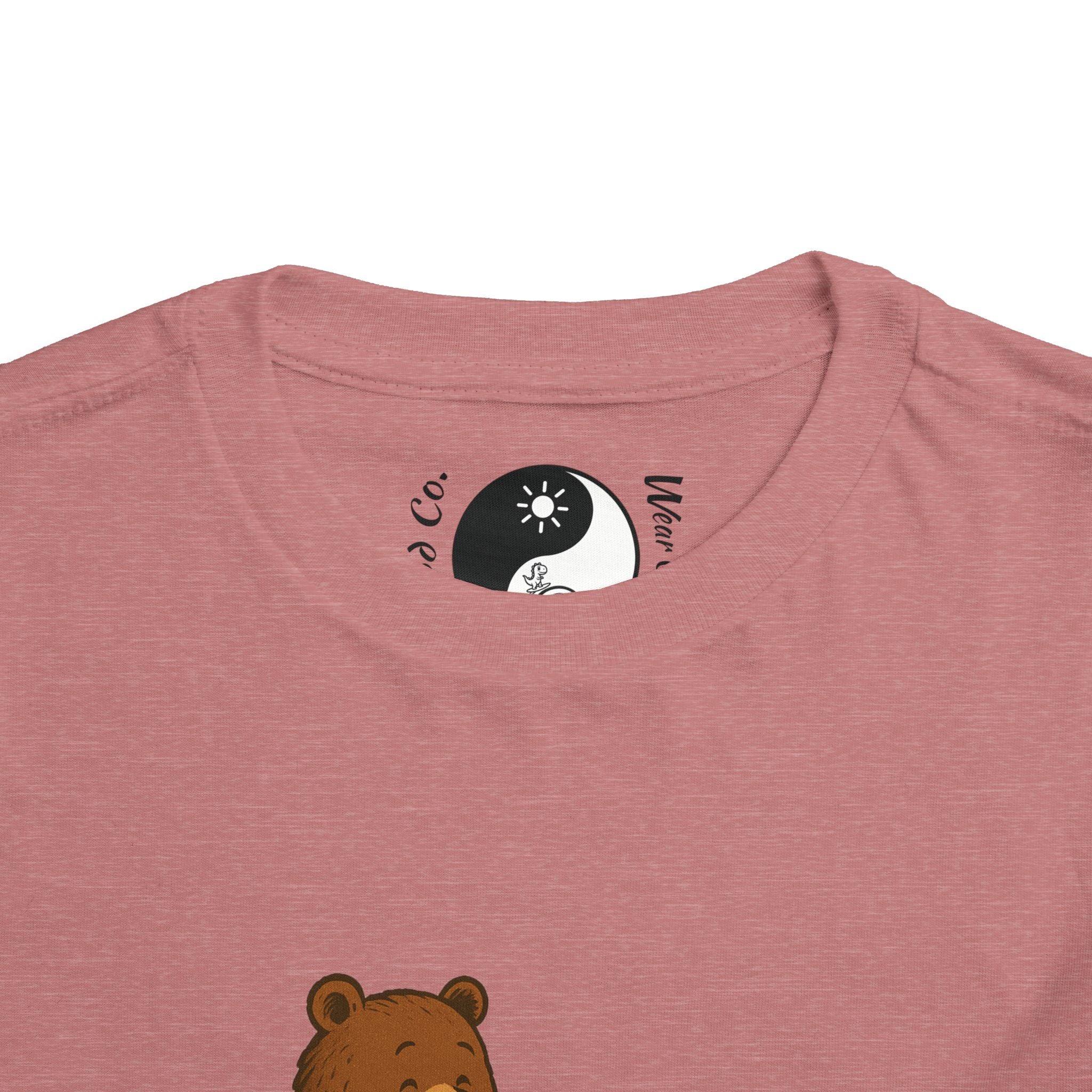 Campfire Friends Tee — Toddler/Young Child Bear, Fox & Raccoon Camping Shirt